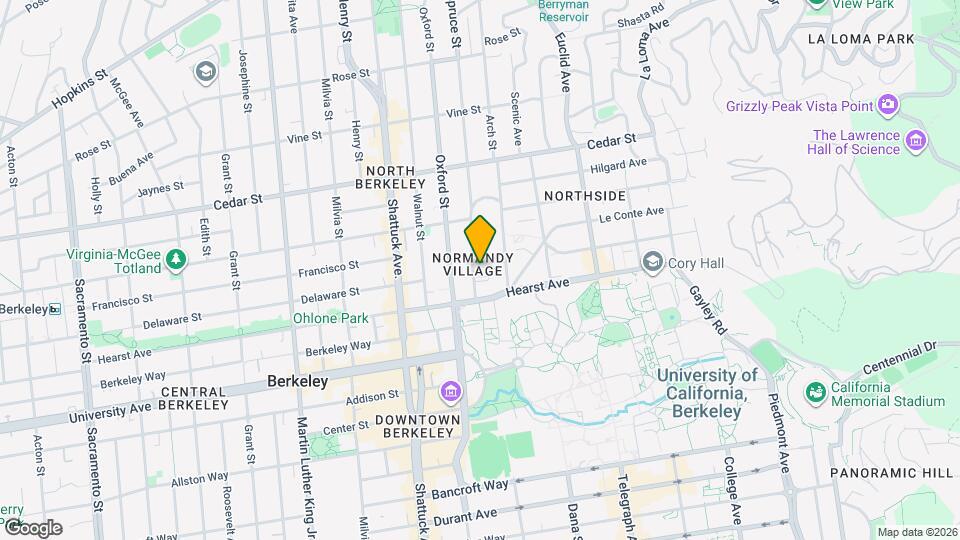 1815 Spruce St Map and Location Details