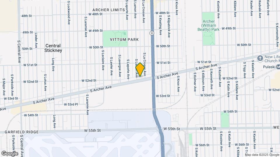 5450 S Archer Ave, Unit APT 2 Map and Location Details