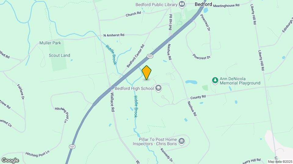 Bedford Village Manor at Riddle Brook Map and Location Details