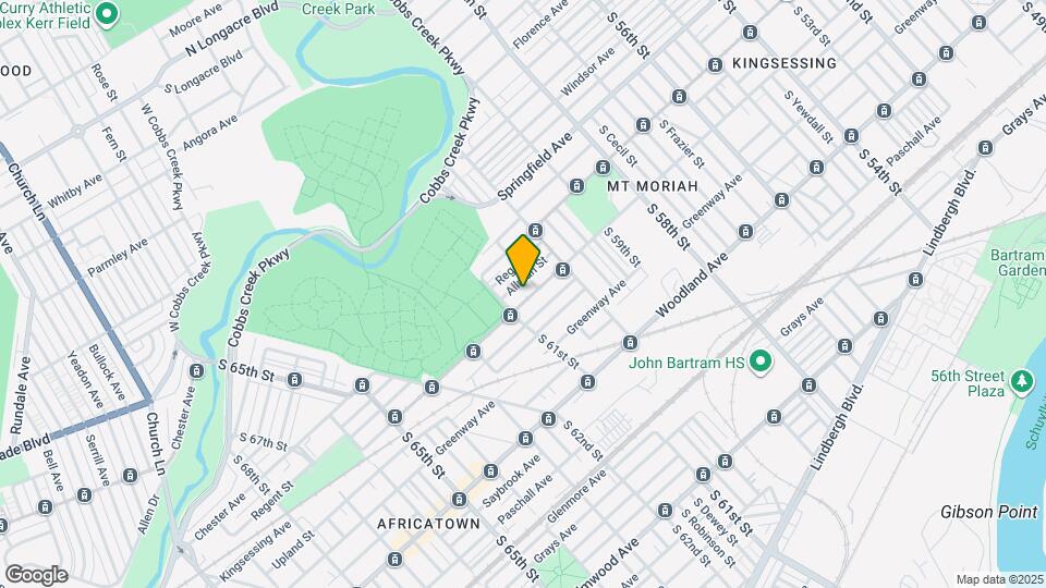 6059 Kingsessing Ave Map and Location Details