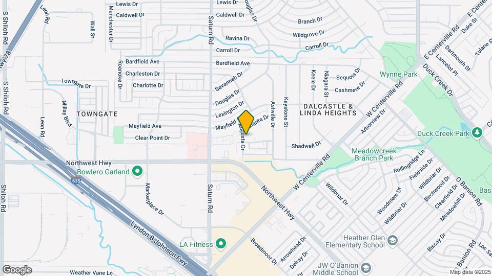 4210 Augusta Dr Mapa y Detalles de la Ubicación