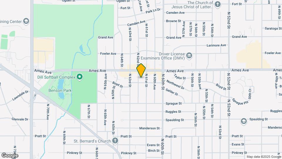 4407 N 62nd St Mapa y Detalles de la Ubicación
