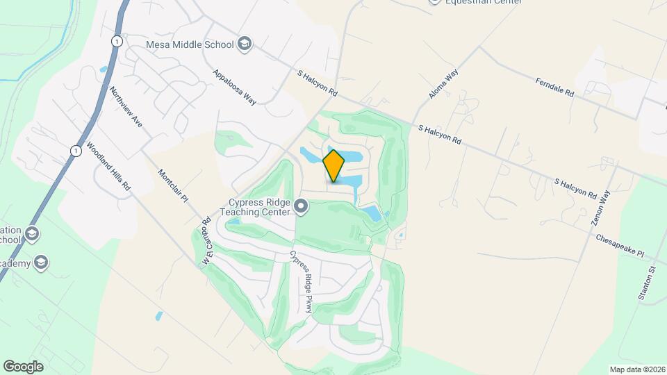 760 Avocet Way Map and Location Details