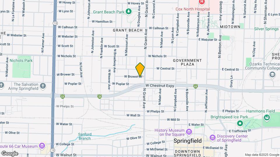 716 W Brower St Map and Location Details