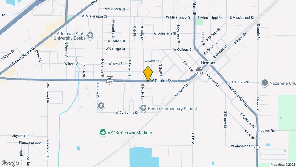 705 W Center St Map and Location Details