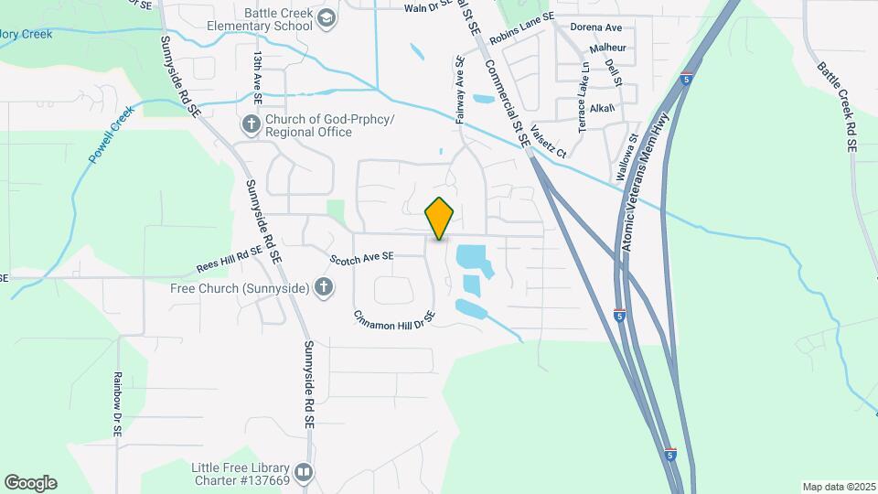 1808 Rees Hill Rd SE Mapa y Detalles de la Ubicación