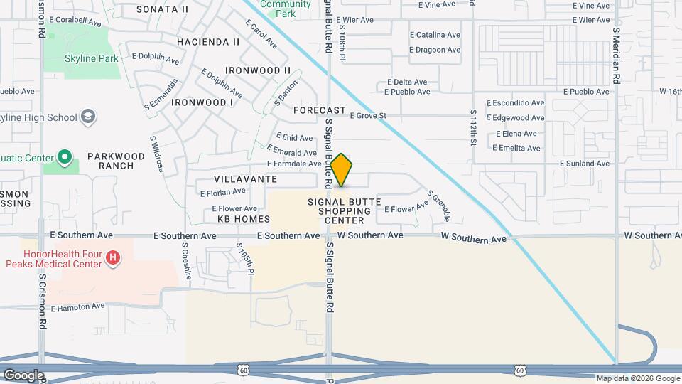 10819 E Florian Ave Map and Location Details