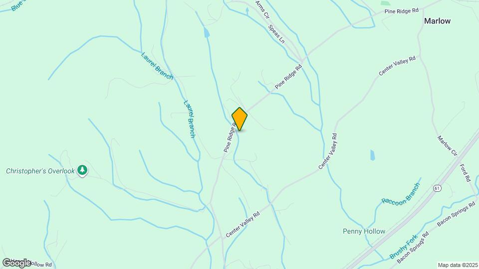 532 Pine Ridge Rd Map and Location Details