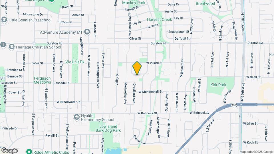 3016 W Villard St Map and Location Details