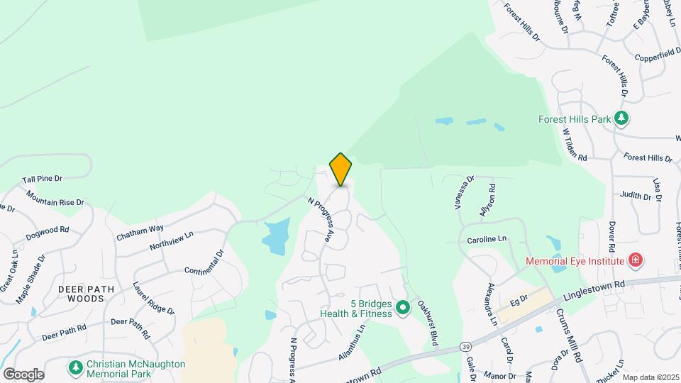 424 Waverly Woods Dr Map and Location Details