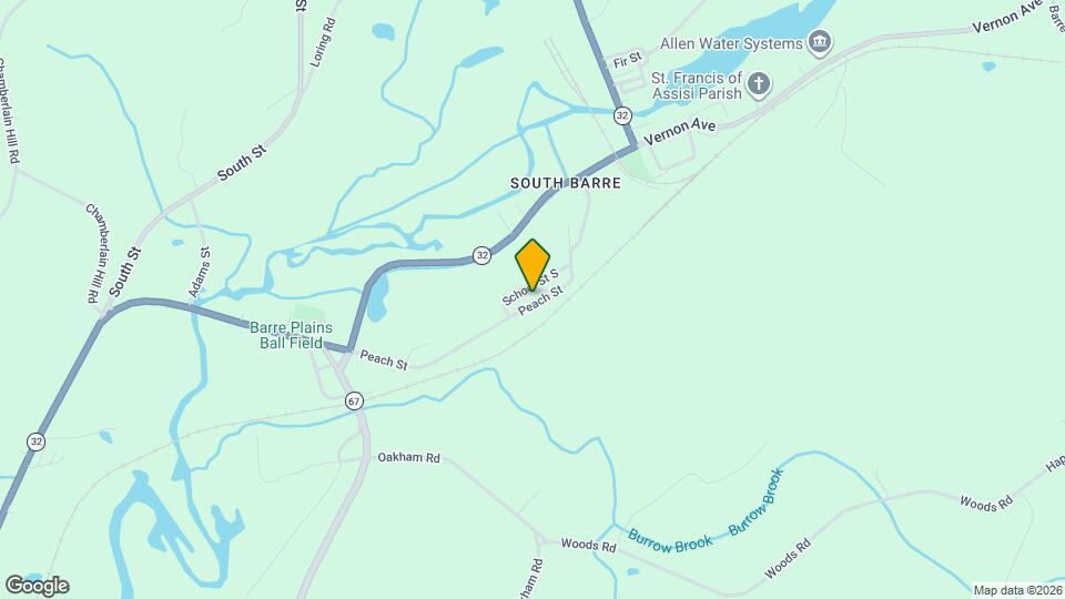 207 Peach St Mapa y Detalles de la Ubicación