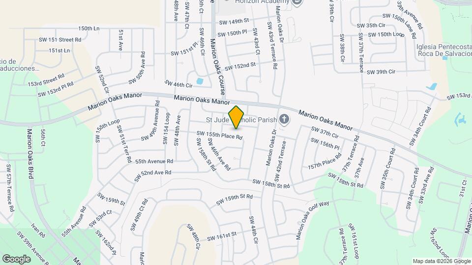 4535 SW 155th Place Rd Map and Location Details