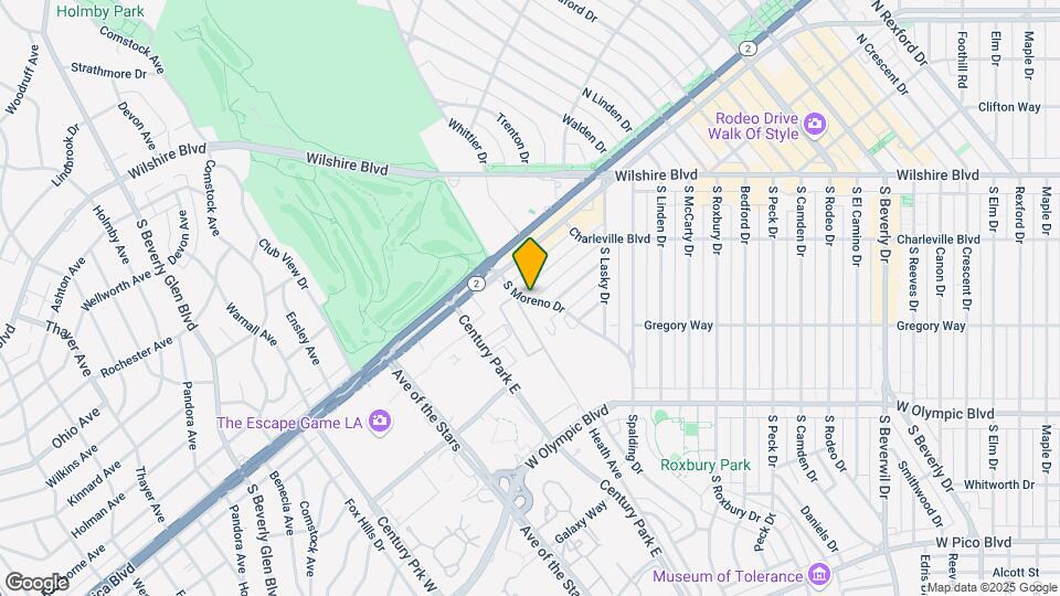212 S Moreno Dr Map and Location Details