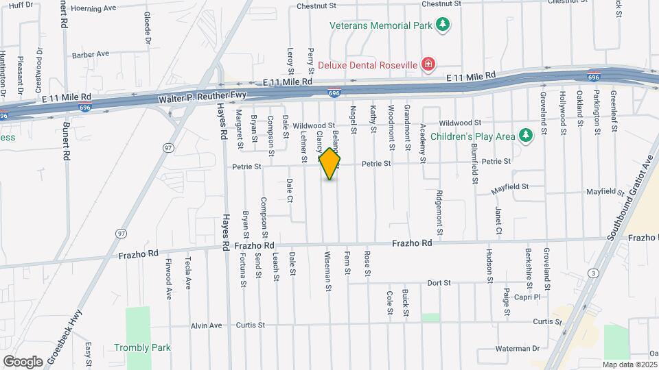 26333 Belanger St Mapa y Detalles de la Ubicación