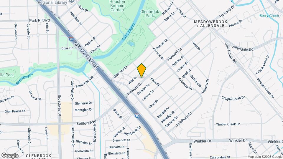 8041 Howard Dr Map and Location Details
