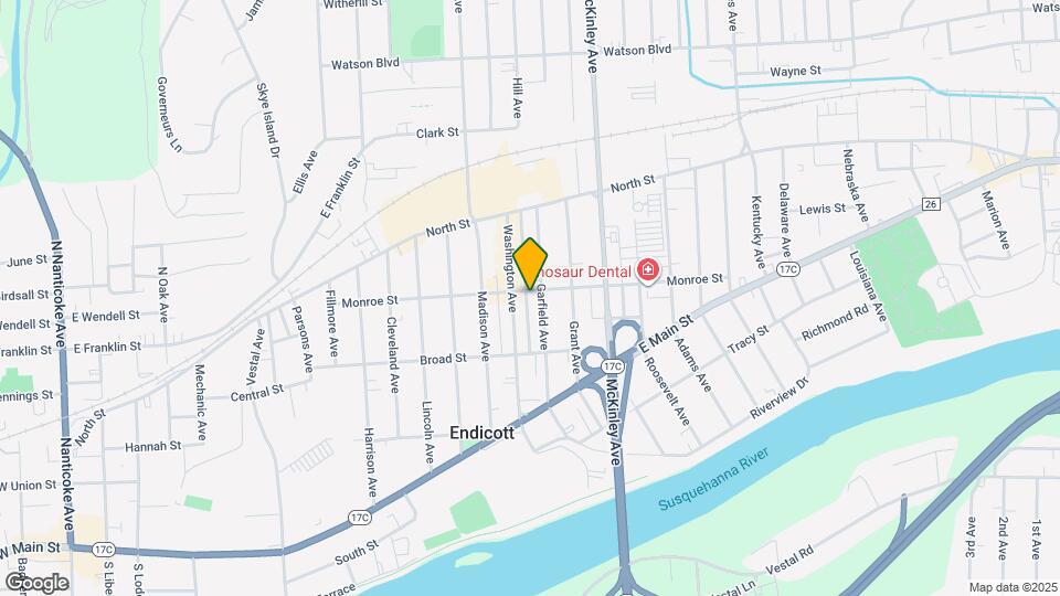 1304 Monroe St Map and Location Details