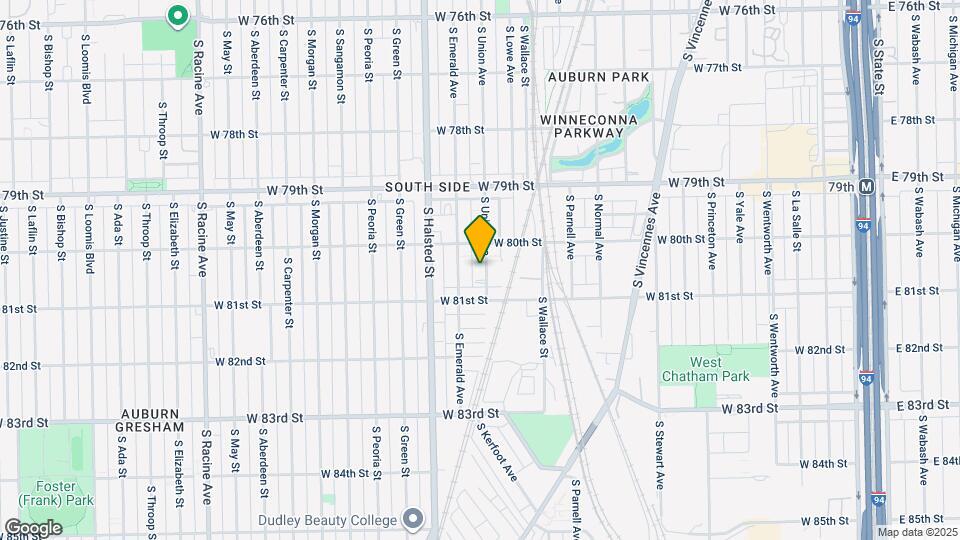 8028 S Union Ave Map and Location Details