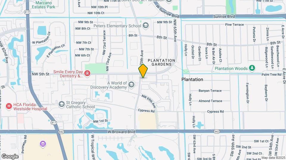 403 NW 68th Ave Map and Location Details