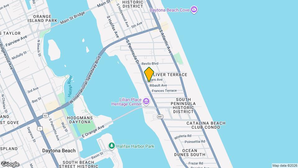 321 Ribault Ave Map and Location Details