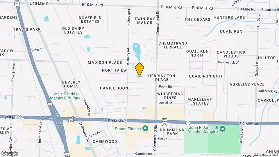 639 Saleta St Map and Location Details