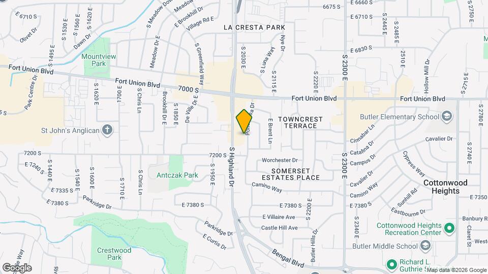 7136 Ponderosa Way Mapa y Detalles de la Ubicación