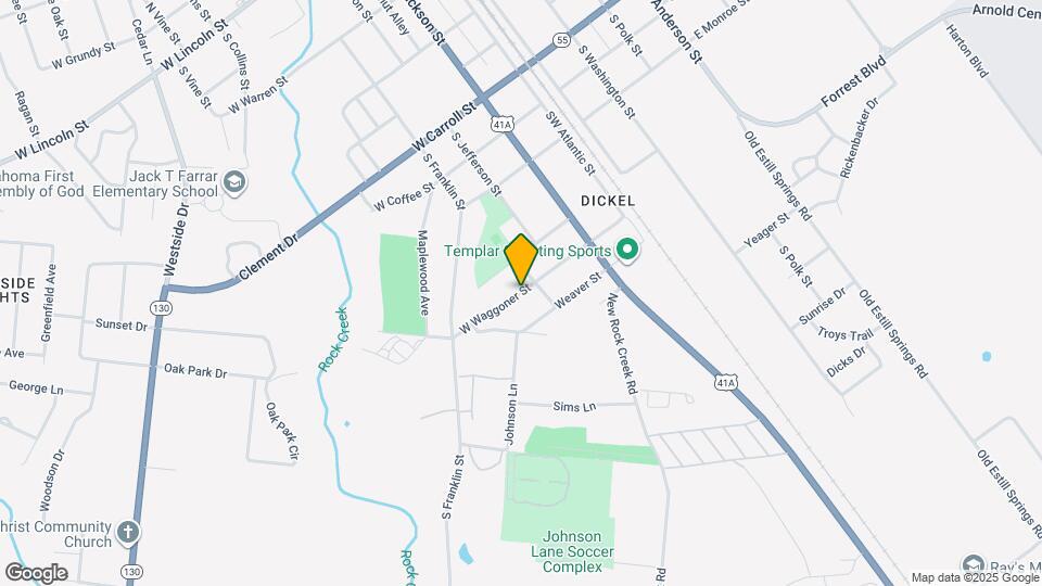 407 W Waggoner St Map and Location Details