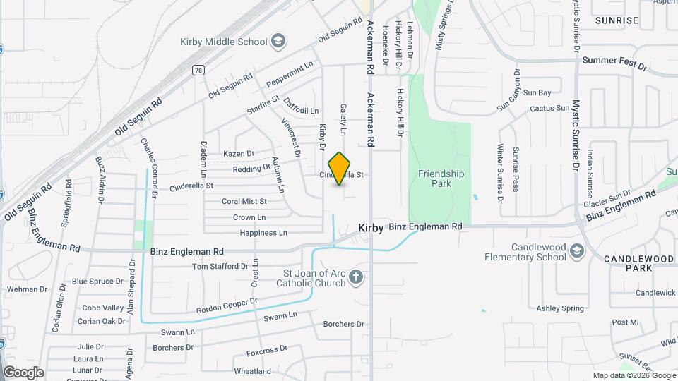 315 Gaiety Ln Map and Location Details