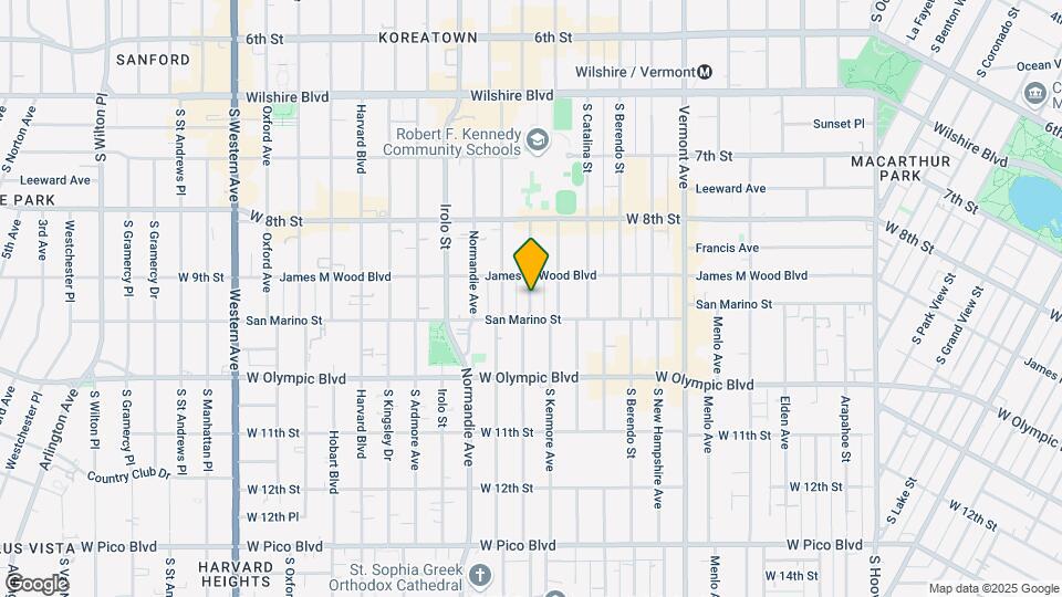 918 Fedora St Map and Location Details