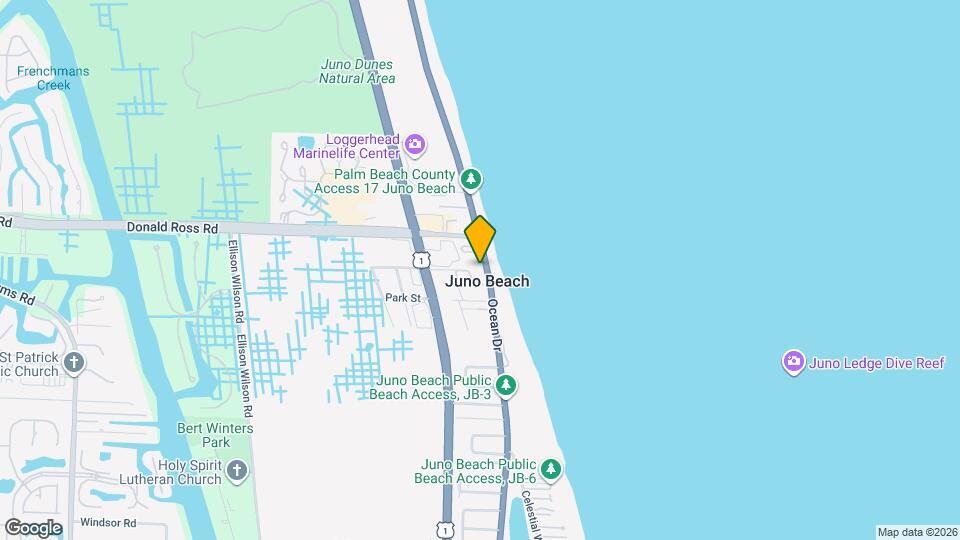 911 Ocean Dr Map and Location Details