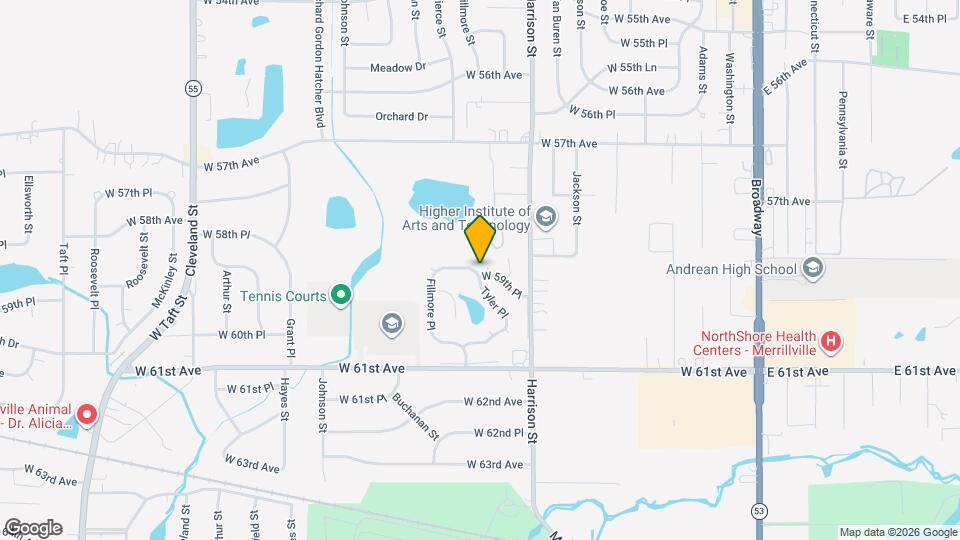 962 W 59th Cir Map and Location Details