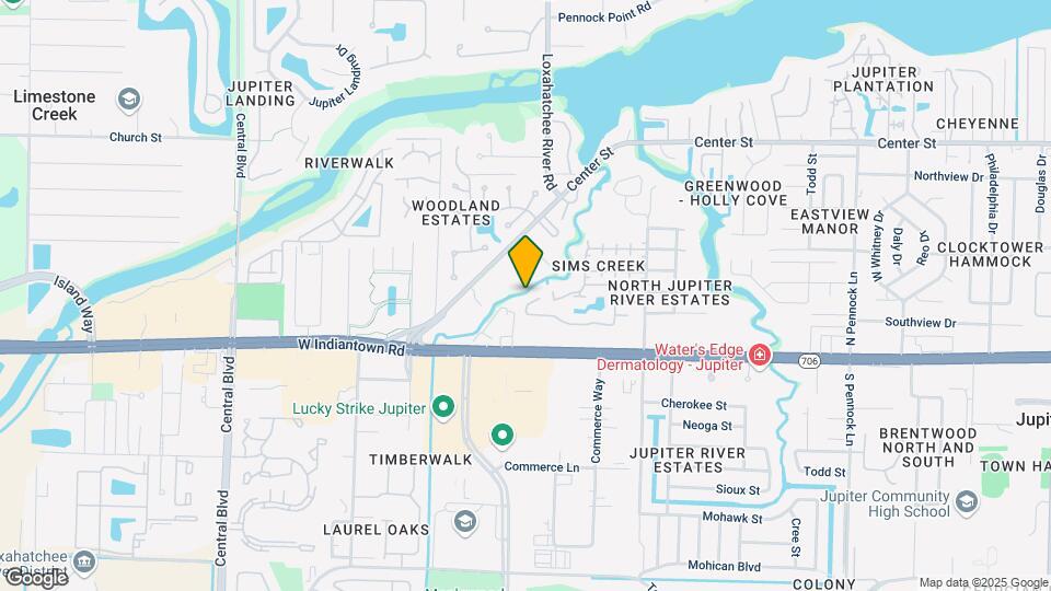182 Sims Creek Ln Map and Location Details