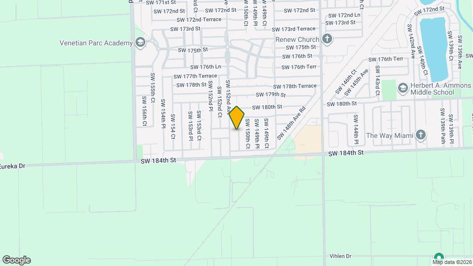 18168 SW 151st Ave Map and Location Details