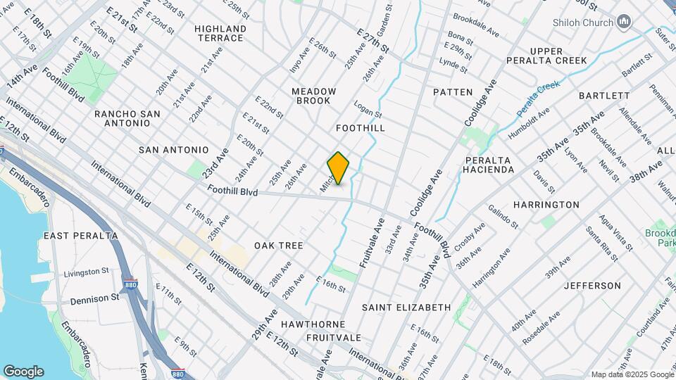 2775-2777 E 21st St Map and Location Details