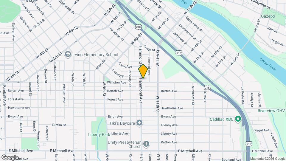 415 Hammond Ave Mapa y Detalles de la Ubicación