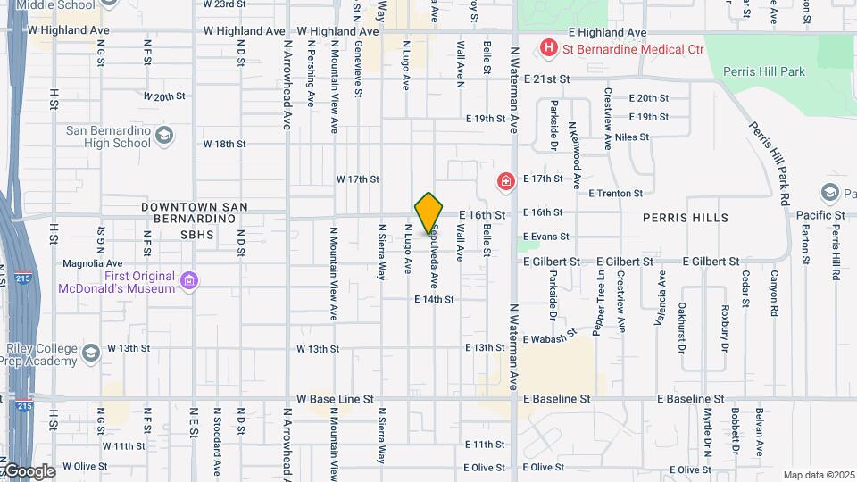 1532-1543 N Sepulveda Ave Map and Location Details