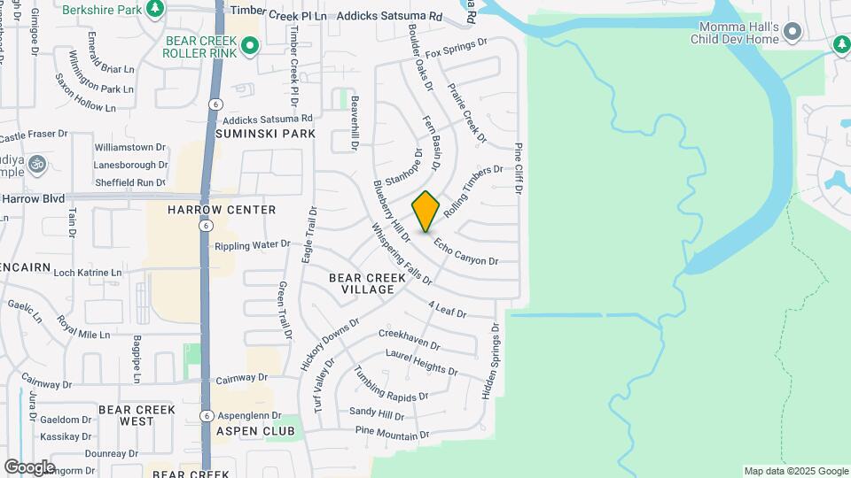 15827 Echo Canyon Dr Map and Location Details