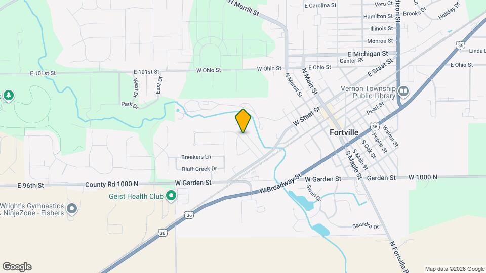 303 Thomas Point Dr Mapa y Detalles de la Ubicación