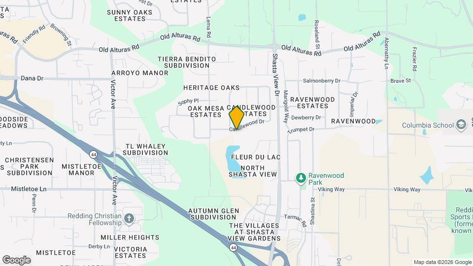 2325 Candlewood Dr Map and Location Details