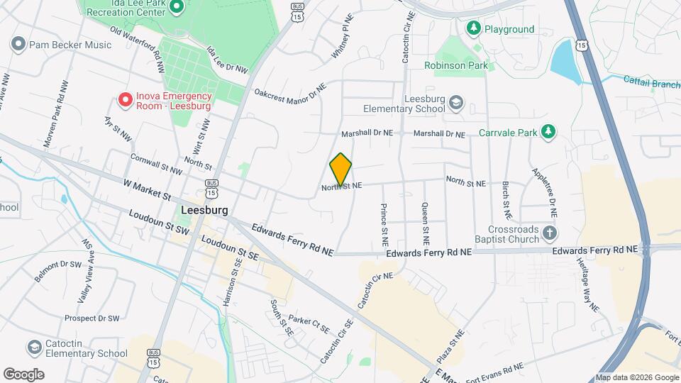 229 North St NE Mapa y Detalles de la Ubicación