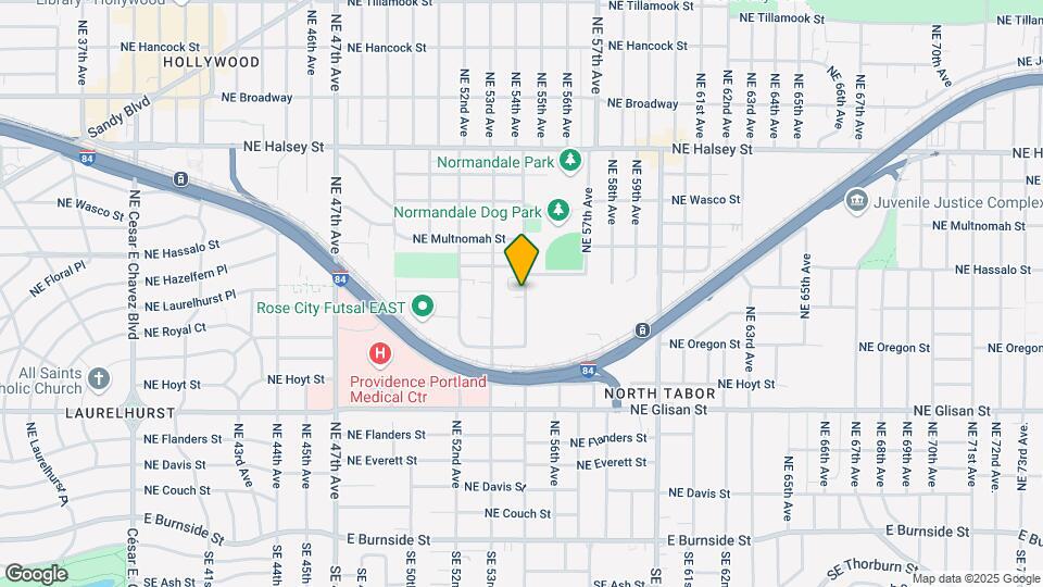 851 NE 55th Ave Map and Location Details