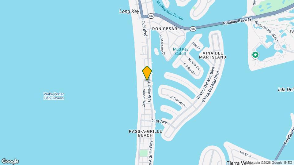 2706 Pass a Grille Way, Unit 4 Mapa y Detalles de la Ubicación