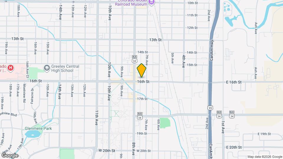 717 16th St Map and Location Details