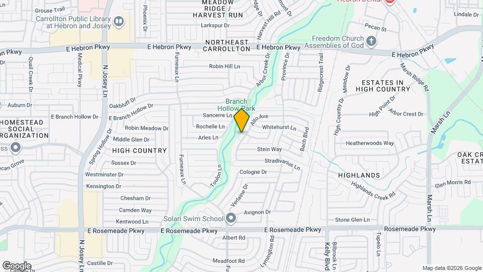 3853 Alto Ave Map and Location Details