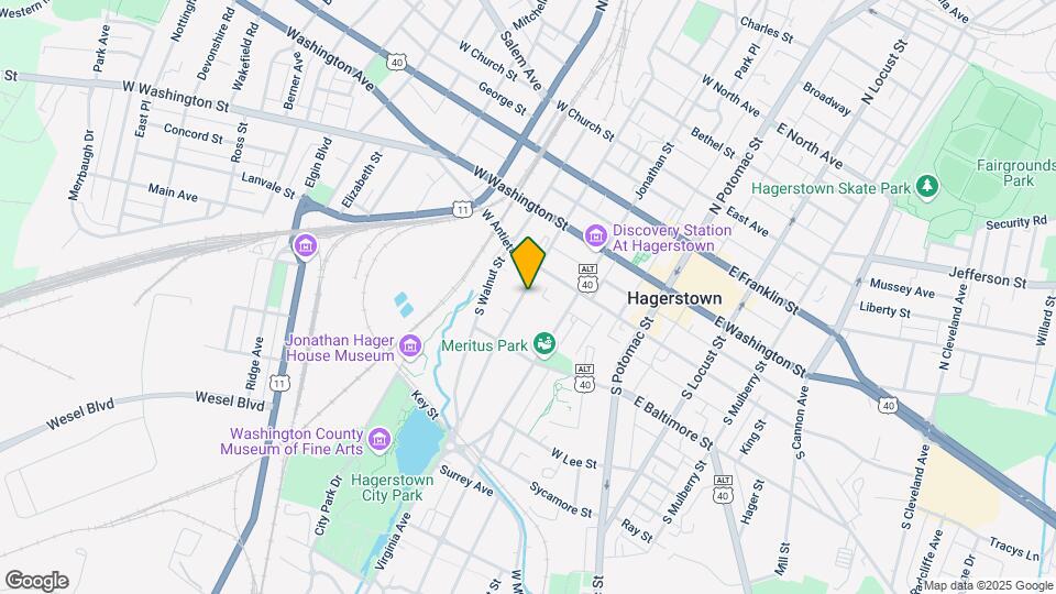 128 S Prospect St Map and Location Details