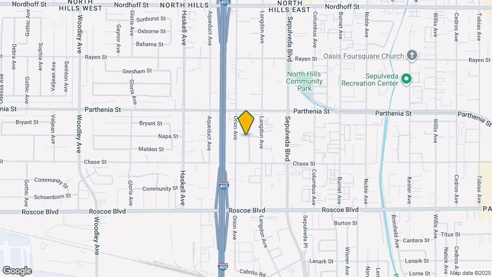 8561 Marklein Ave Map and Location Details