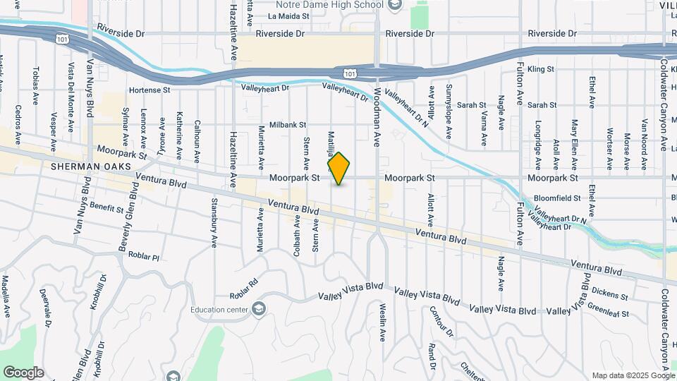 Matilija Court Apartments Map and Location Details
