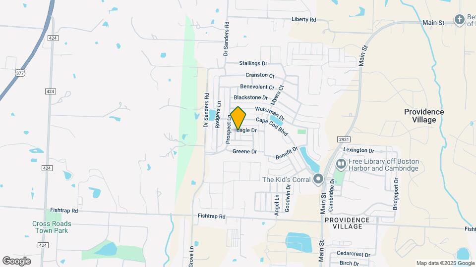 1912 Cabrera Ln Map and Location Details