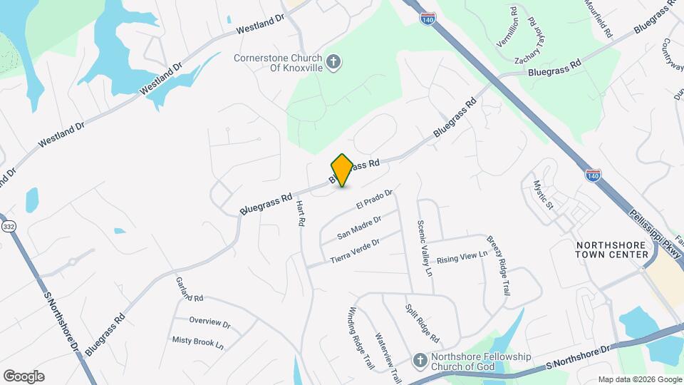 1405 Randall Park Dr Map and Location Details