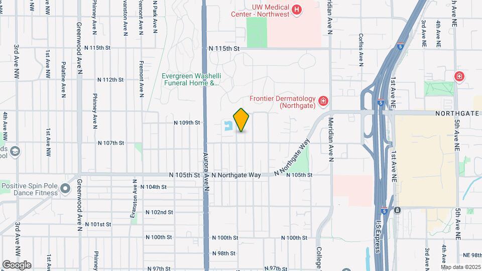 10708 Stone Ave N Map and Location Details