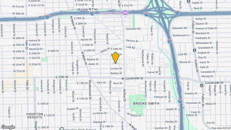 923 Adele St Map and Location Details